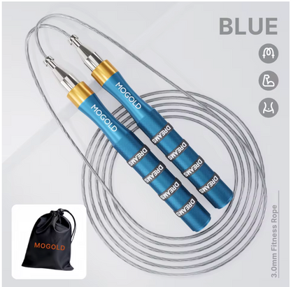 AbJumpᵀᴹ - Corde à sauter professionnelle MOGOLD en PVC