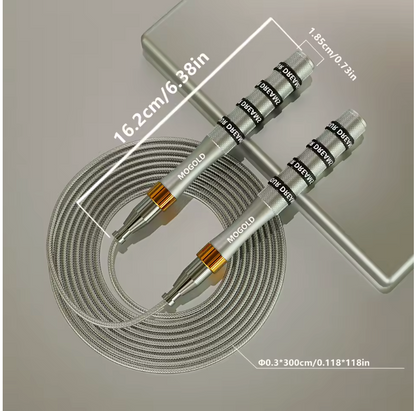 AbJumpᵀᴹ - Corde à sauter professionnelle MOGOLD en PVC