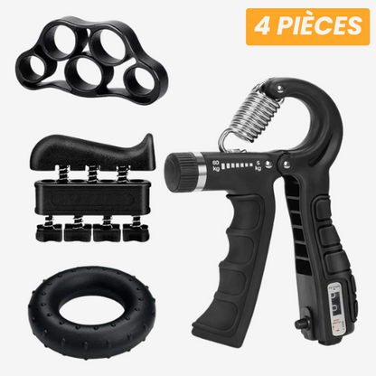 PowerGrip™ - Pince Réglable de Renforcement Musculaire